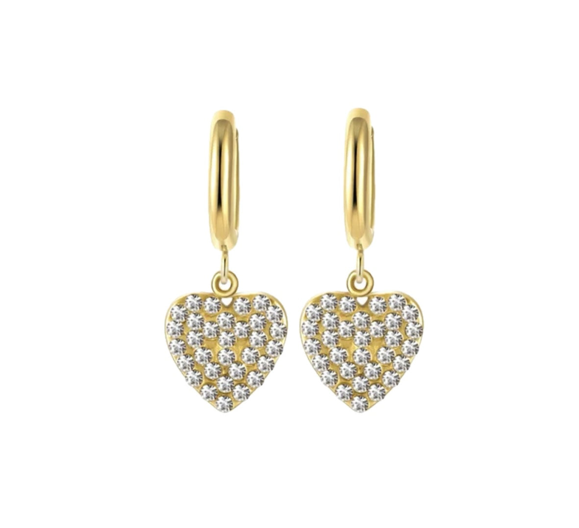 Pendientes mini corazón