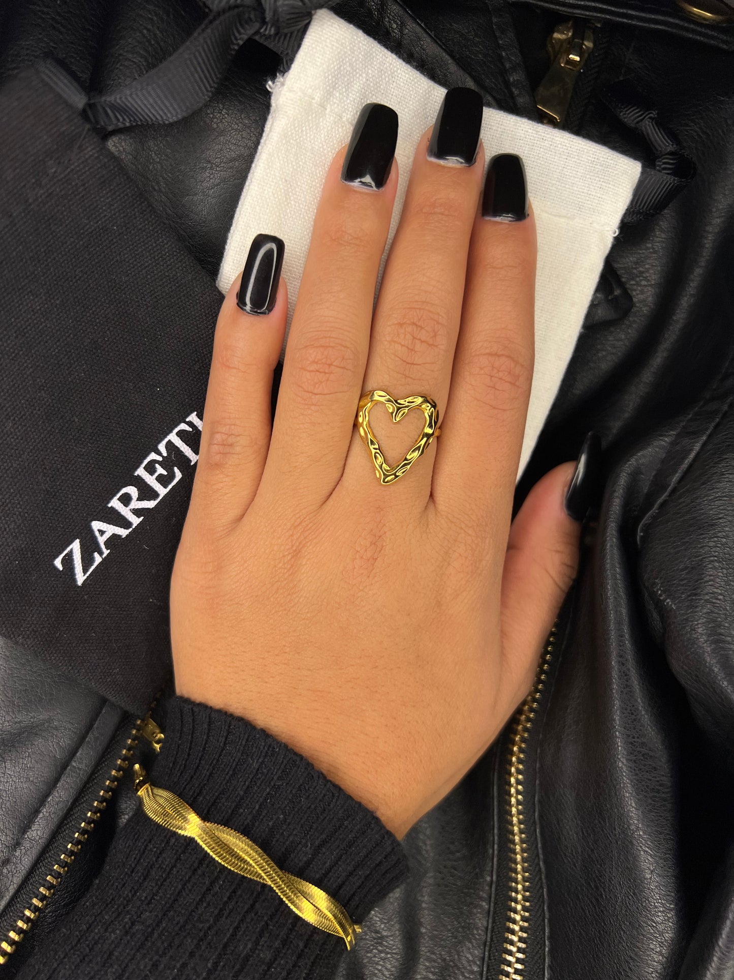 Anillo corazón