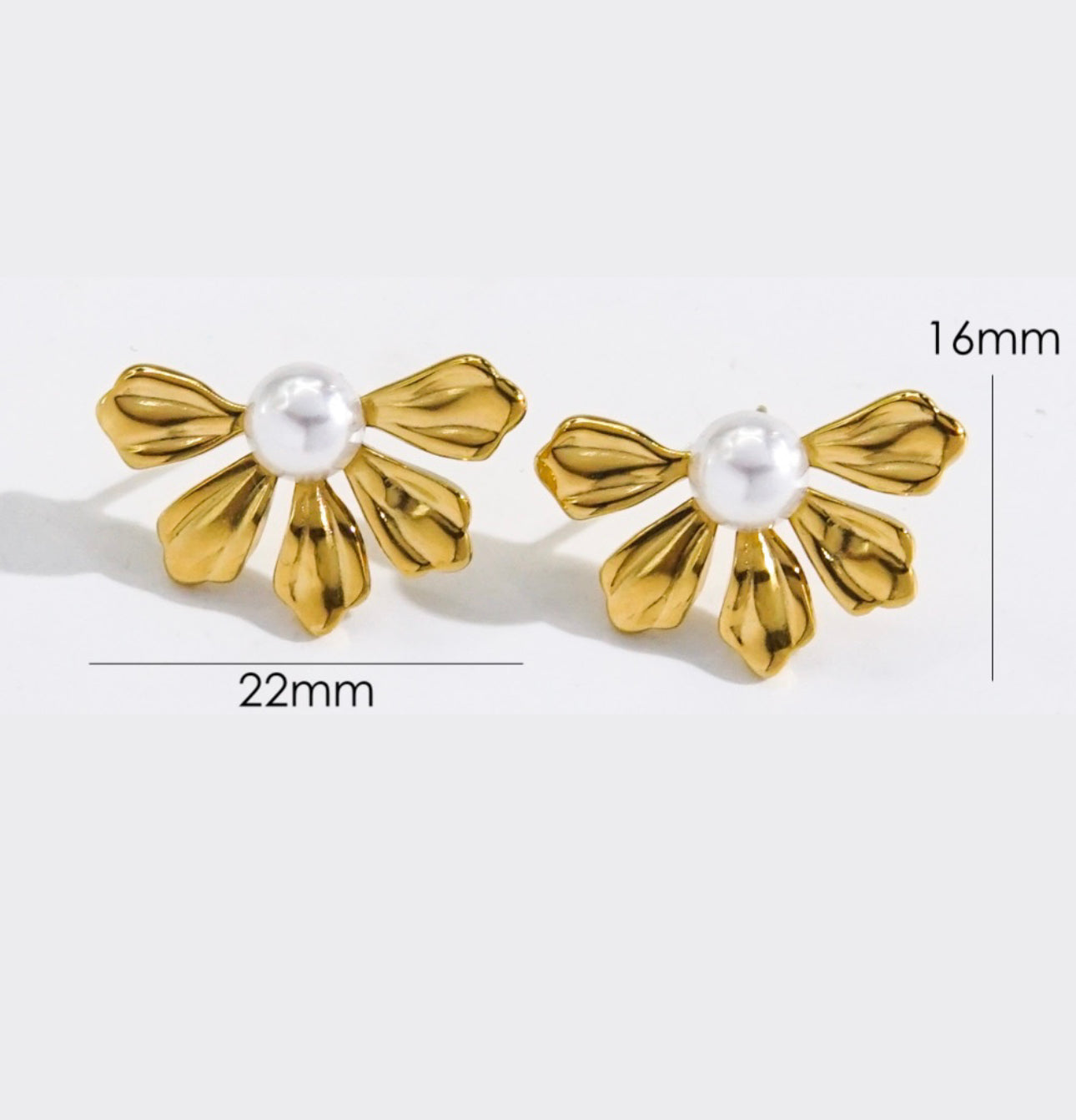 Pendientes minis perla