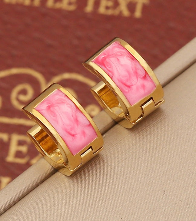 Pendientes rosa