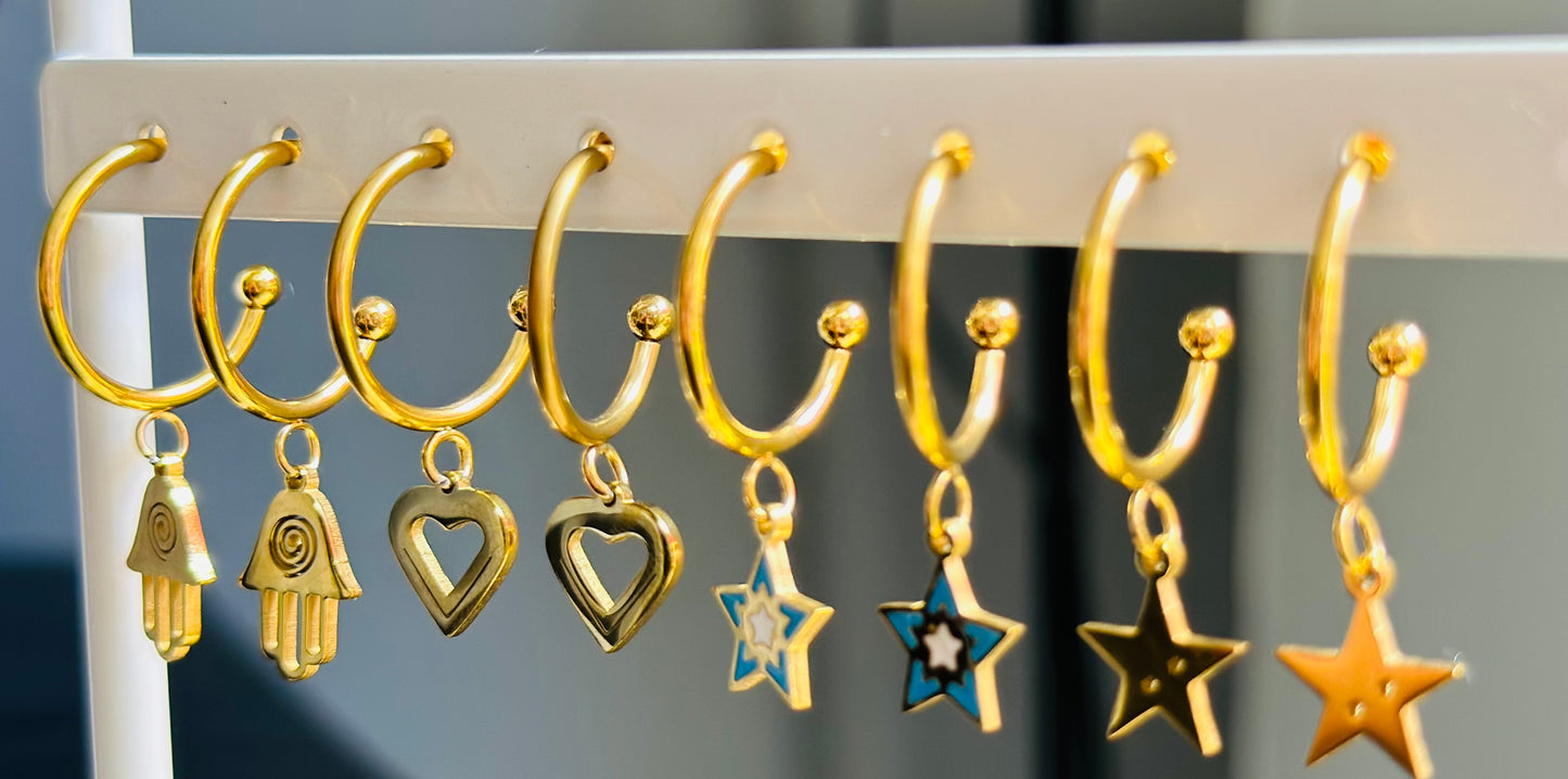 Pendientes estrella