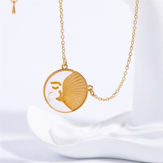 moon necklace