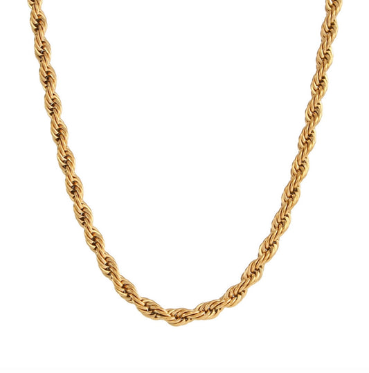 Braided necklace