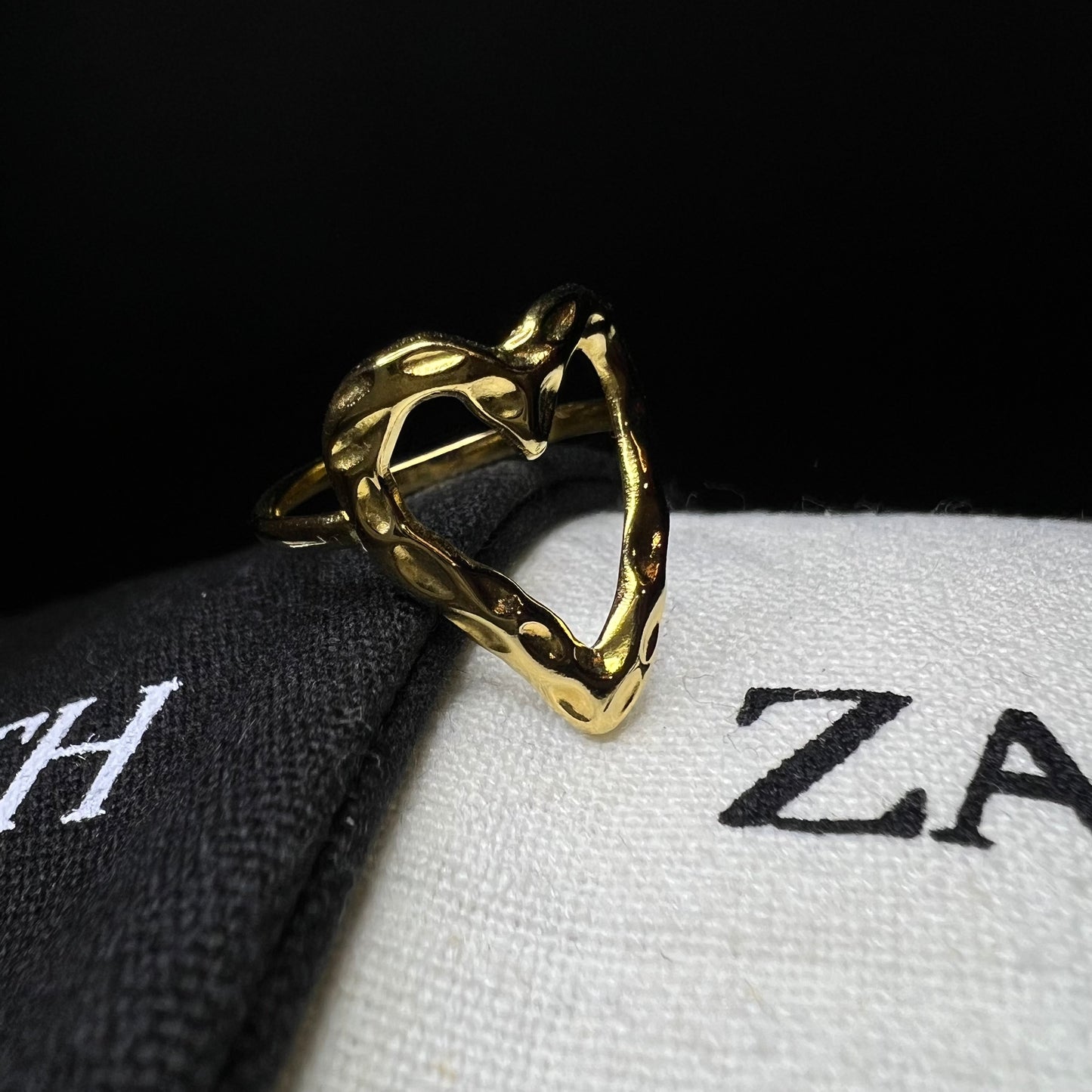 Anillo corazón
