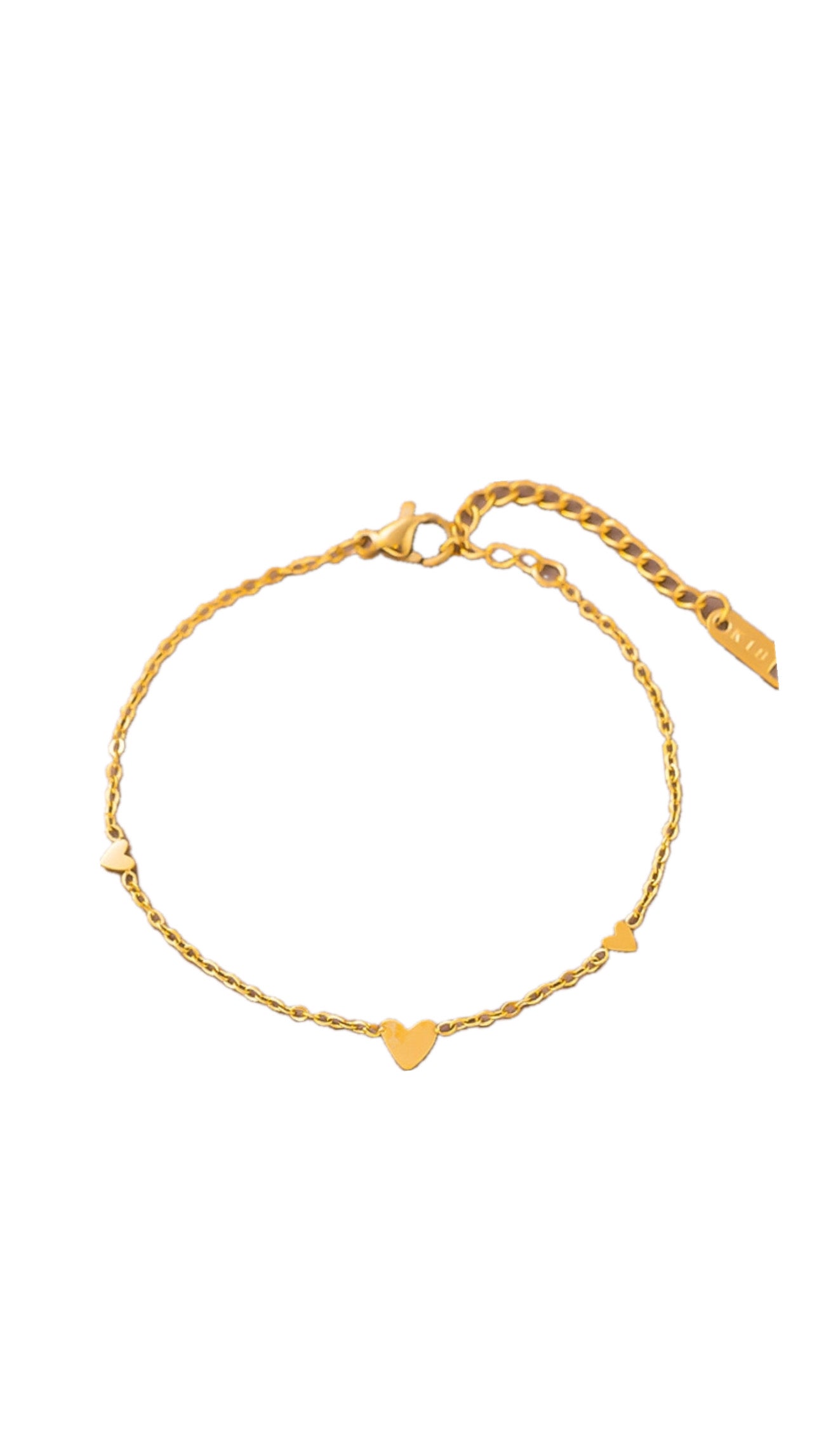 Pulsera mini corazones