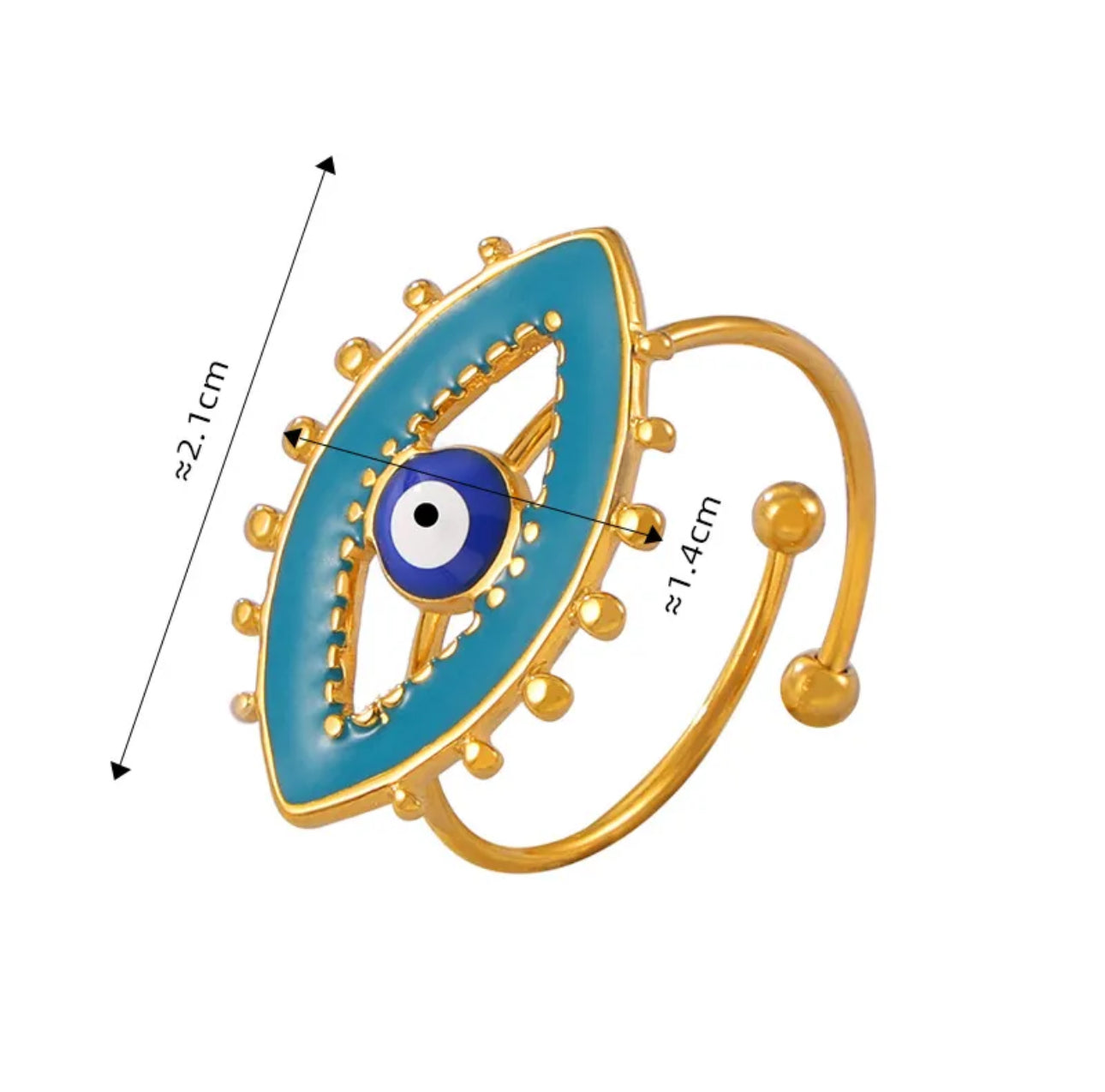 Anillo ojo turco