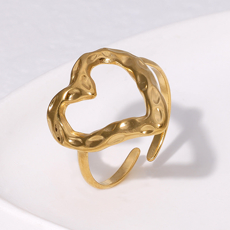 Anillo corazón