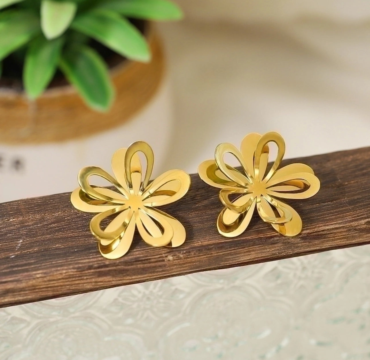 Pendientes Flowers