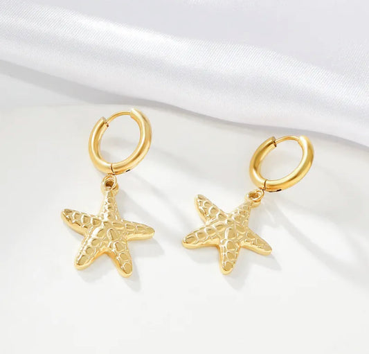 Pendientes Estrella de Mar