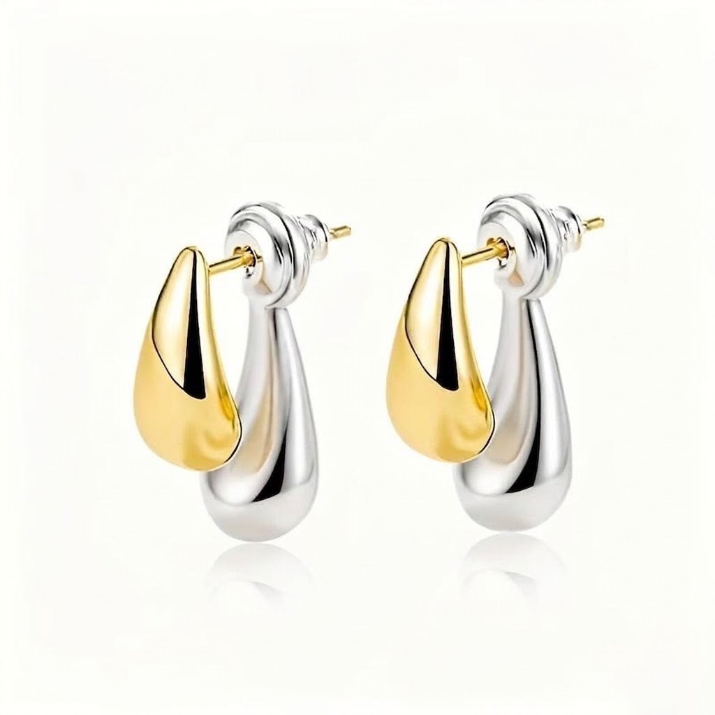Pendientes gotitas de agua